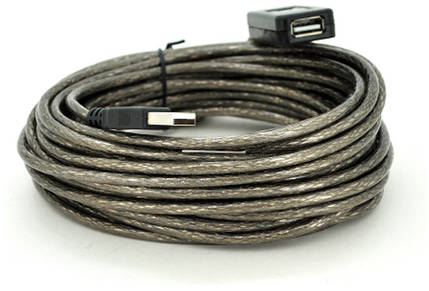 Кабель Merlion USB 2.0 AM/AF 5.0m active (YT-AECWC AM/AF-5.0m) в интернет-магазине, главное фото
