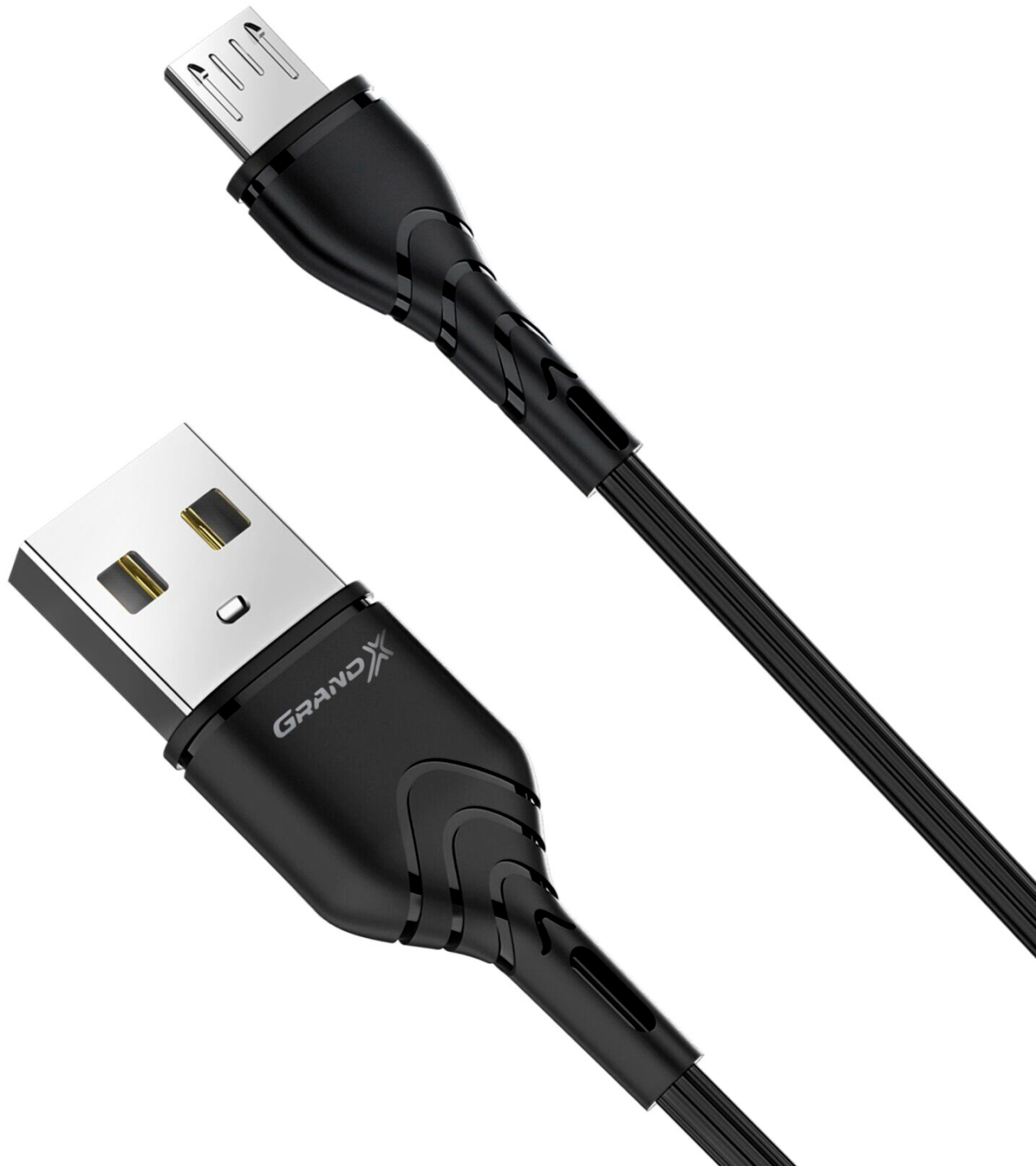 Кабель Grand-X USB 2.0 AM to Micro 5P 1.0m (PM-03B) цена 130 грн - фотография 2