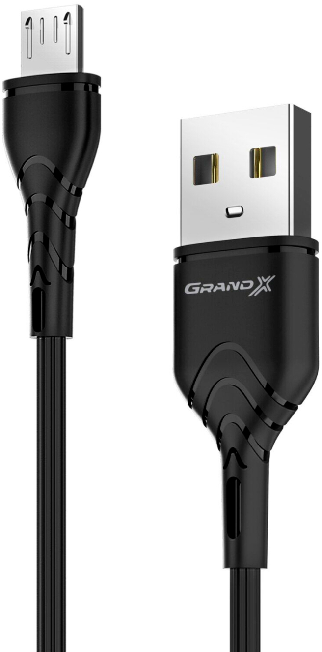 Купити кабель Grand-X USB 2.0 AM to Micro 5P 1.0m (PM-03B) в Вінниці