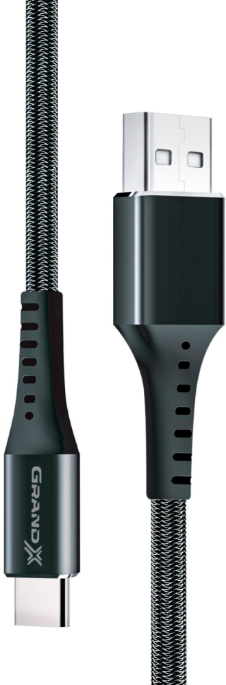 Grand-X USB 2.0 AM to Type-C 1.2m Black (FC-12B)