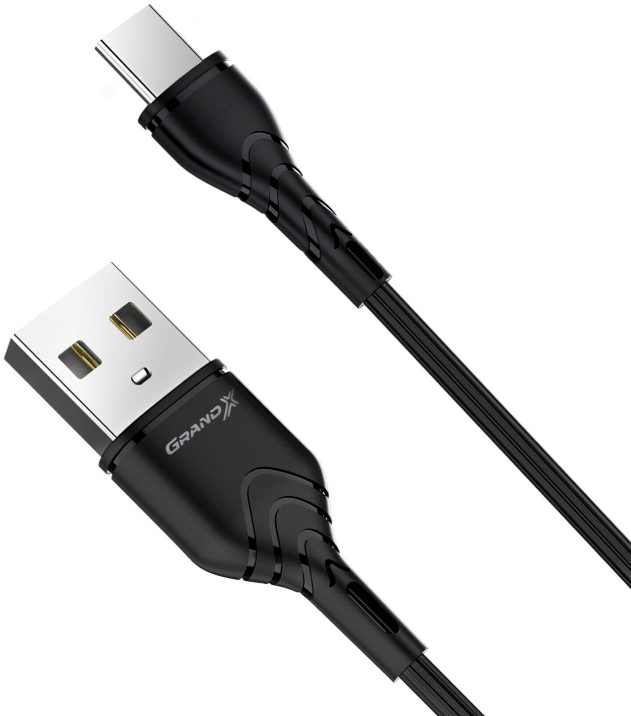 Кабель Grand-X USB 2.0 AM to Type-C 1.0m (PC-03B) цена 0 грн - фотография 2