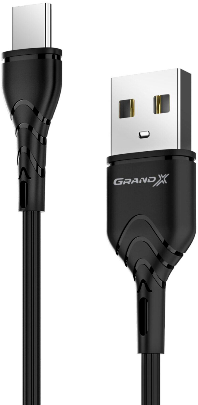 Кабель Grand-X USB 2.0 AM to Type-C 1.0m (PC-03B)