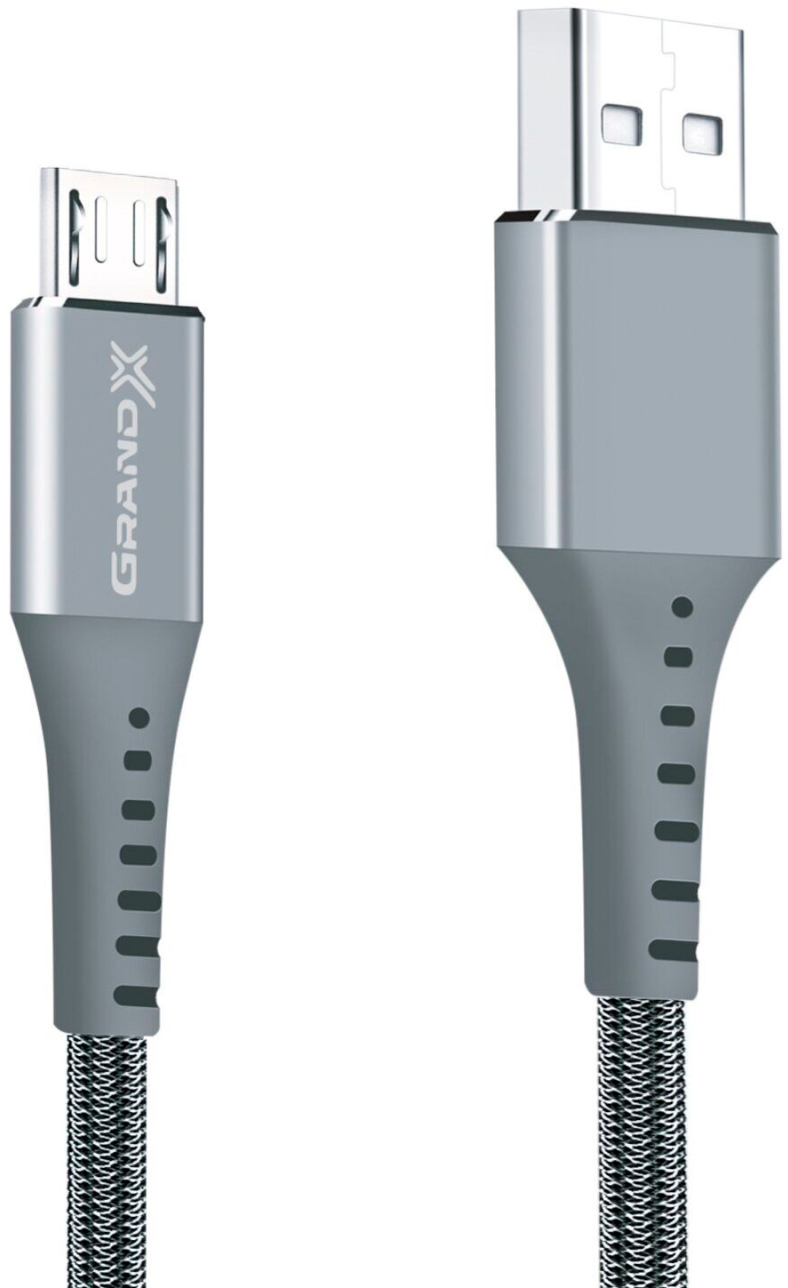 Кабель Grand-X USB 2.0 AM to Micro 5P 1.2m (FM-12G) цена 199 грн - фотография 2