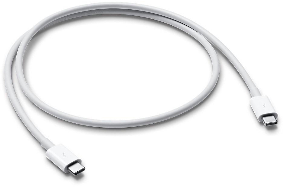 Кабель Apple Thunderbolt 3 (USB-C) Cable 0.8m (MQ4H2ZM/A) ціна 2074 грн - фотографія 2