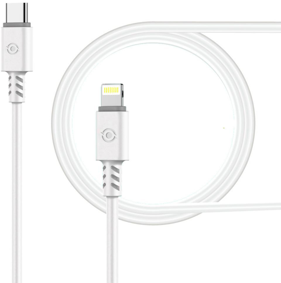 Кабель Piko USB Type-C to Lightning 1.2m CB-TL11 white (1283126504037) в интернет-магазине, главное фото