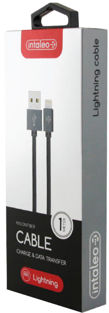 Кабель Intaleo USB 2.0 AM to Lightning 1.0m CBGNYL1 grey (1283126477652) ціна 199 грн - фотографія 2