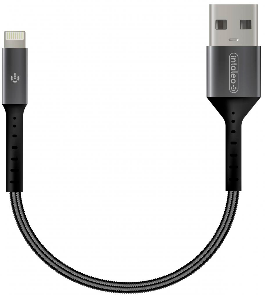 Кабель Intaleo USB 2.0 AM to Lightning 0.2m (1283126495618)
