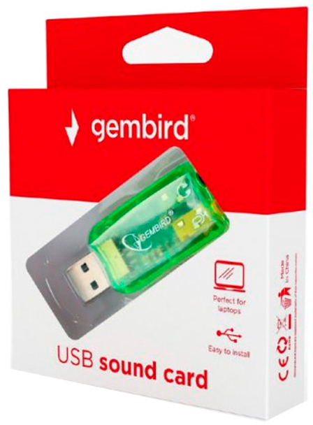 в продажу Перехідник Gembird USB2.0-Audio (SC-USB-01) - фото 3