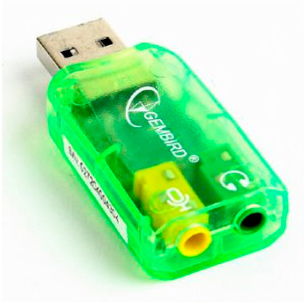 Отзывы переходник  Gembird USB2.0-Audio (SC-USB-01) в Украине