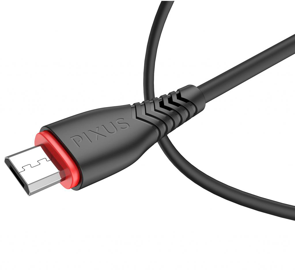в продажу Кабель Pixus USB 2.0 AM to Micro 5P Start (4897058531374) - фото 3