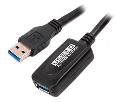 Кабель Viewcon USB 3.0 AM/AF активний (VE 057) в интернет-магазине, главное фото
