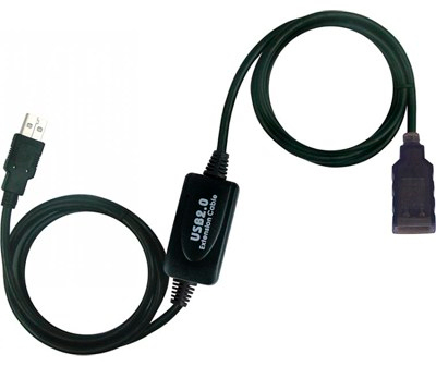 Кабель Viewcon USB 2.0 AM/AF активний (VV 043-20м.) в інтернет-магазині, головне фото