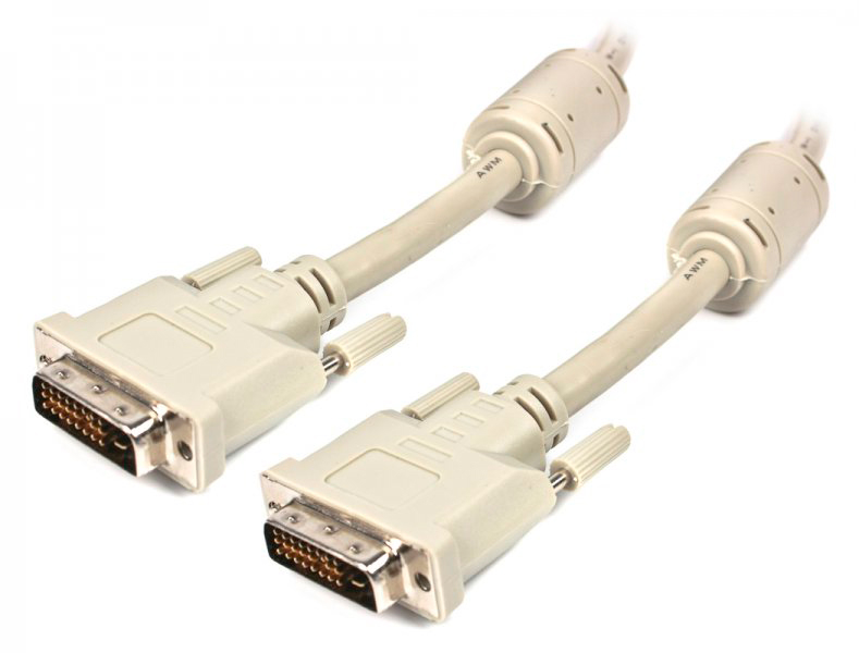 Кабель мультимедийный Cablexpert DVI, 24/24 (dual link), 3 м (CC-DVI2-10)