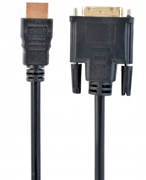 Кабель мультимедійний Cablexpert HDMI - DVI, V1.3/19-pin, 10 м (CC-HDMI-DVI-10MC) в інтернет-магазині, головне фото