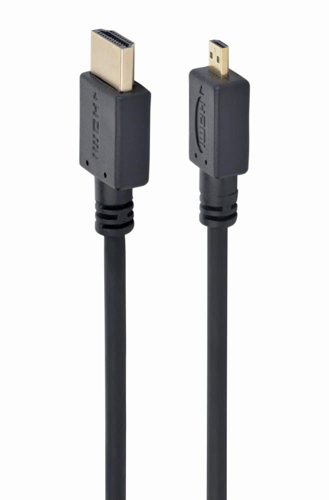 Кабель мультимедійний Cablexpert HDMI-D (micro) - HDMI V.2.0, 4К 60Гц, 3 м (CC-HDMID-10) в інтернет-магазині, головне фото