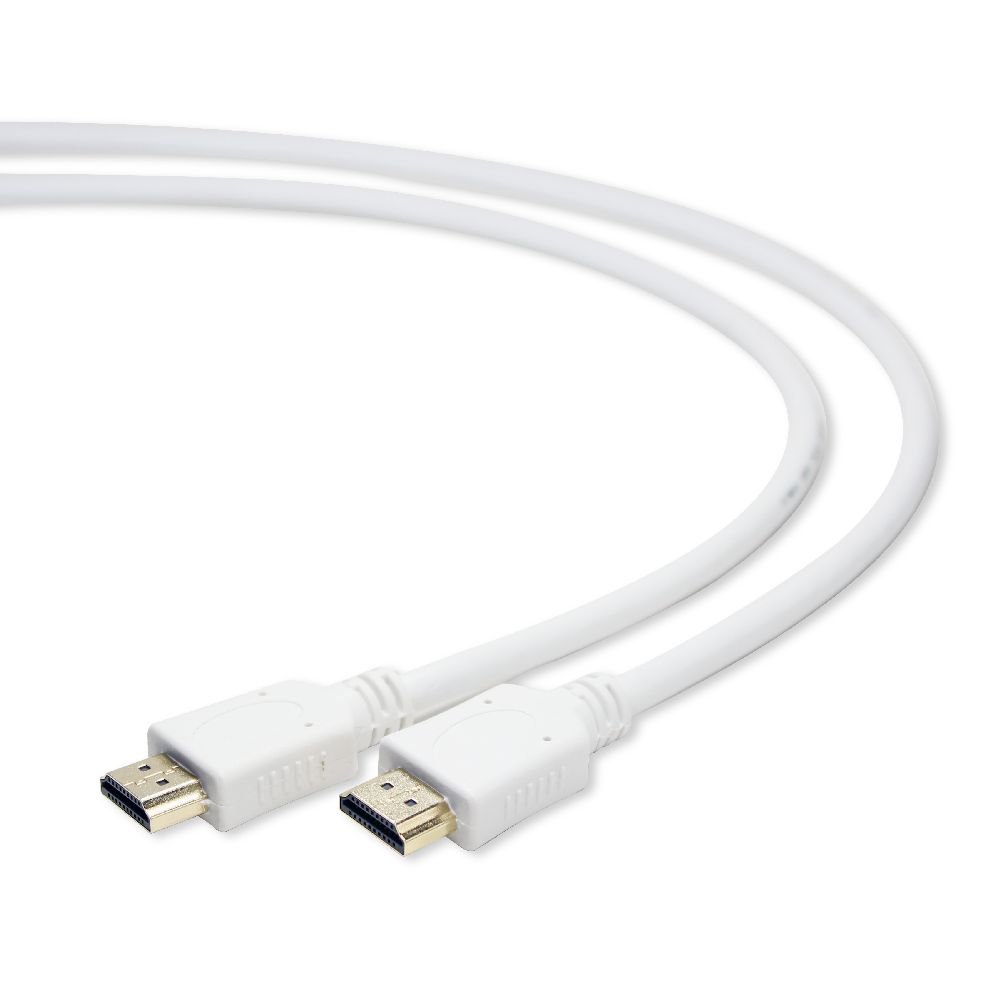 Кабель мультимедийный Cablexpert HDMI V.2.0, 4К 60 Гц, 3 м (CC-HDMI4-W-10) цена 179 грн - фотография 2