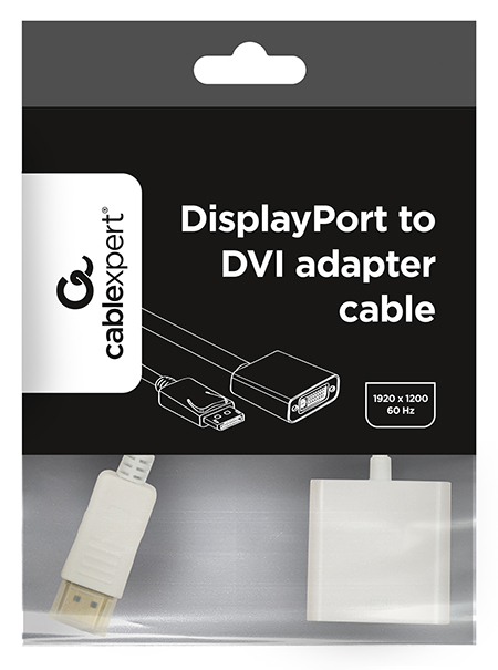 Адаптер-перехідник  Cablexpert DisplayPort - HDMI (A-DPM-HDMIF-002-W) ціна 248 грн - фотографія 2
