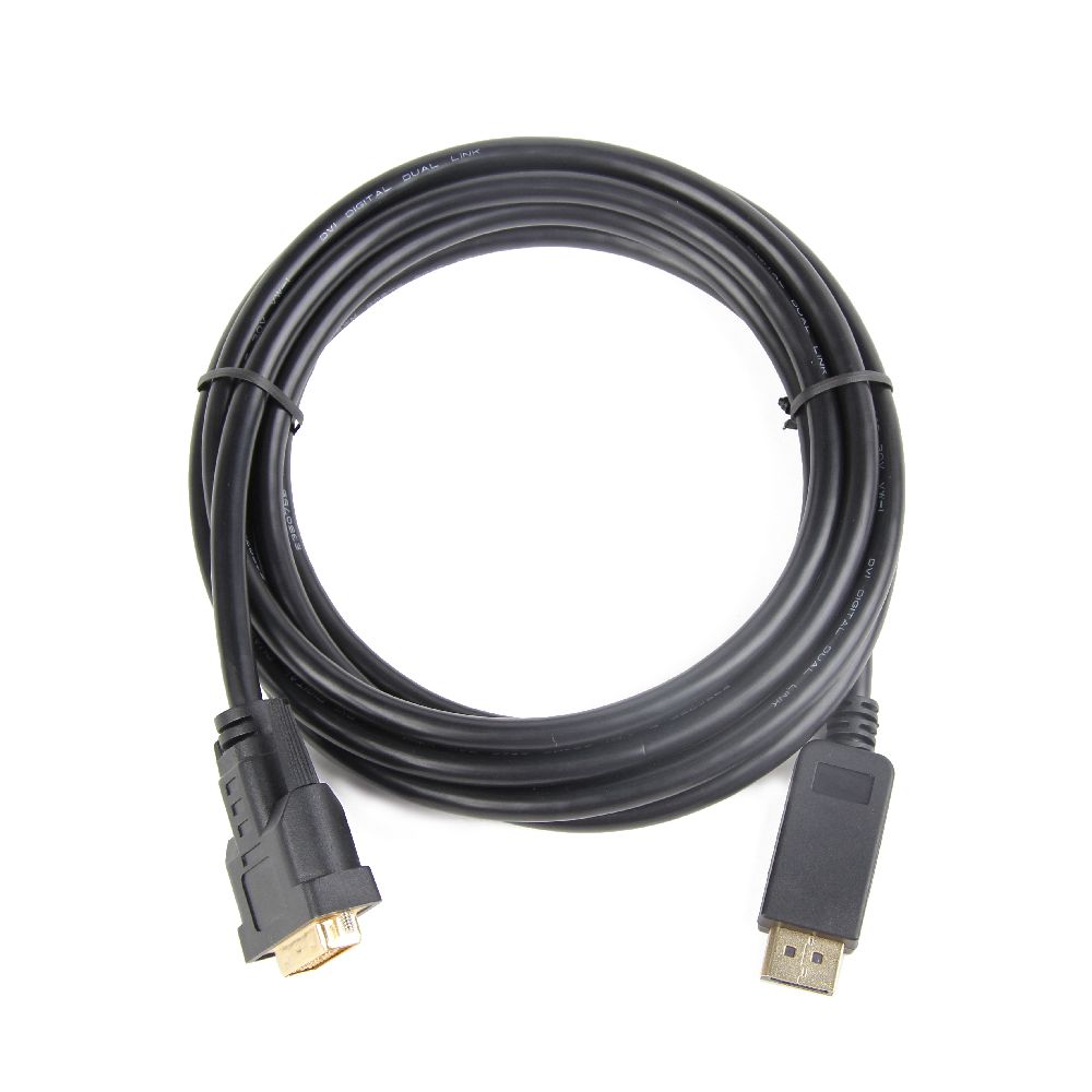 продаємо Cablexpert DisplayPort DVI, Full HD 60 Гц, 1.8 м (CC-DPM-DVIM-6) в Україні - фото 4