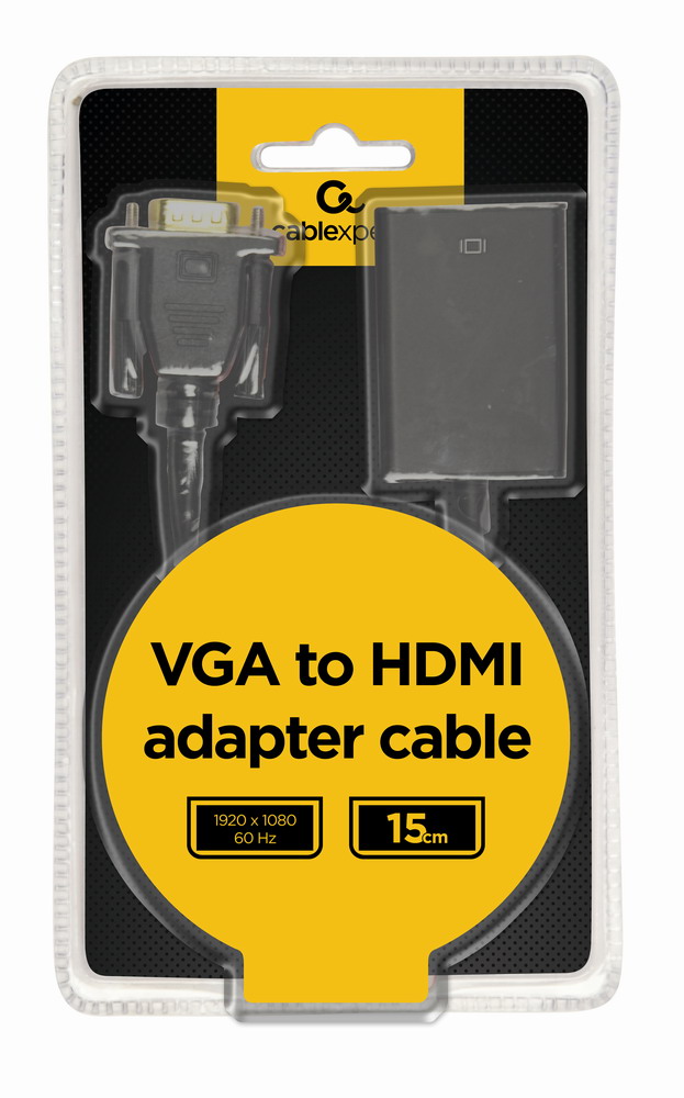 Адаптер-перехідник  Cablexpert VGA - HDMI (A-VGA-HDMI-01) ціна 648 грн - фотографія 2