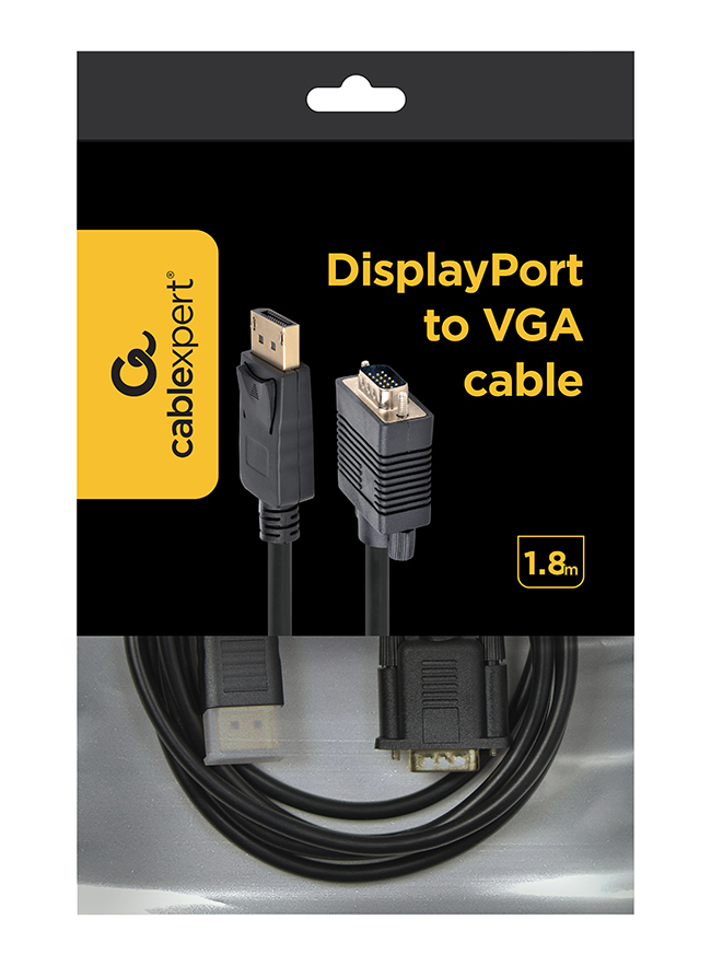 продаємо Cablexpert DisplayPort - VGA, QXGA, 1.8 м (CCP-DPM-VGAM-6) в Україні - фото 4