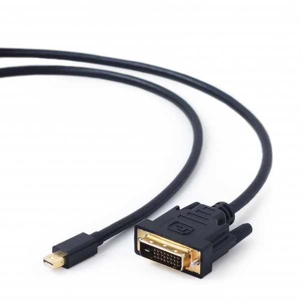 Кабель мультимедійний Cablexpert Mini DisplayPort - DVI, 1.8 м (CC-mDPM-DVIM-6) ціна 519 грн - фотографія 2