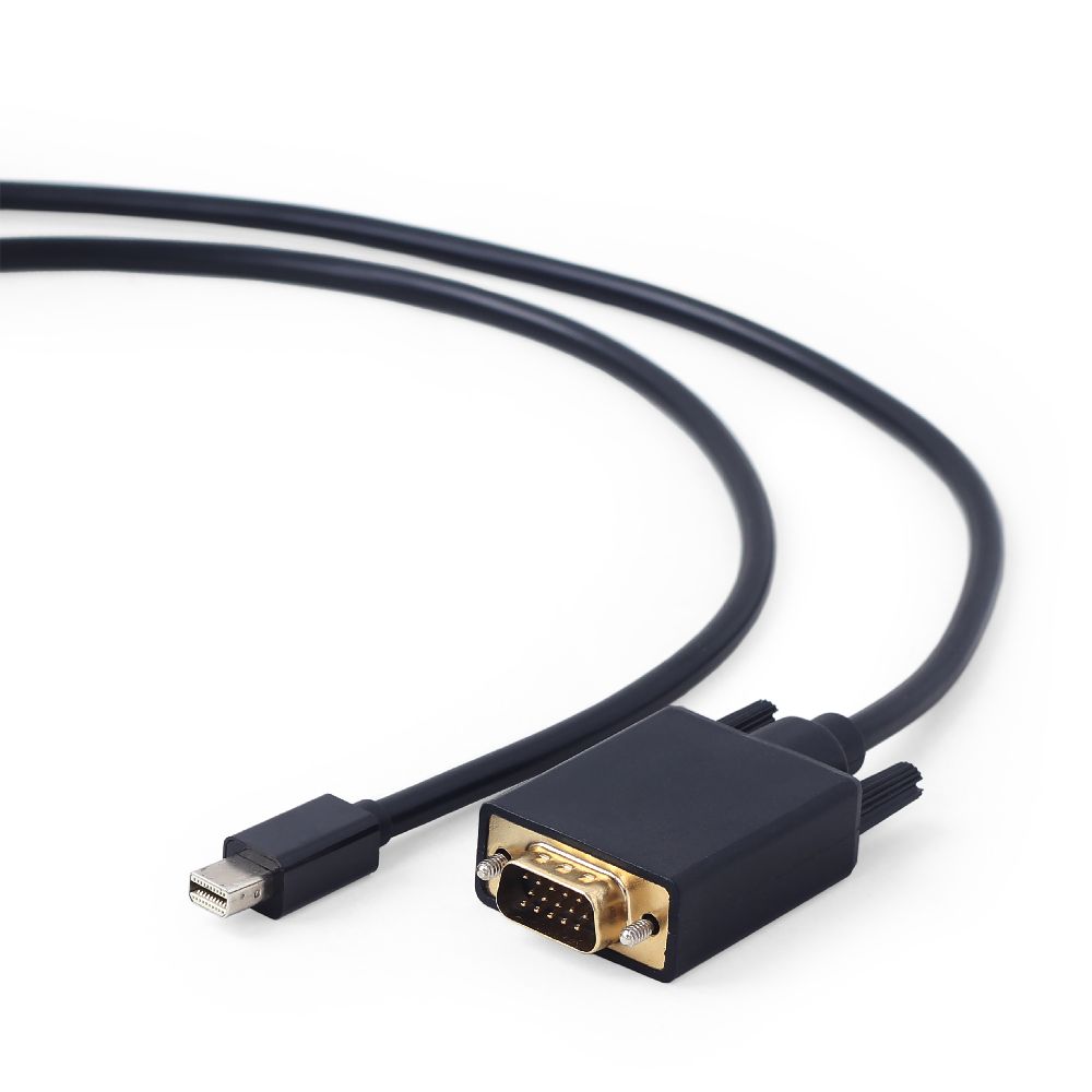 Кабель мультимедийный Cablexpert Mini DisplayPort - VGA, 1.8 м (CC-mDPM-VGAM-6) цена 455 грн - фотография 2
