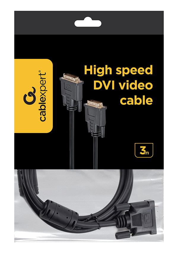 продаём Cablexpert DVI, 24/24 (dual link), 3 м (CC-DVI2-BK-10) в Украине - фото 4