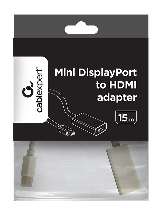 продаємо Cablexpert Mini DisplayPort - HDMI (A-mDPM-HDMIF-02-W) в Україні - фото 4