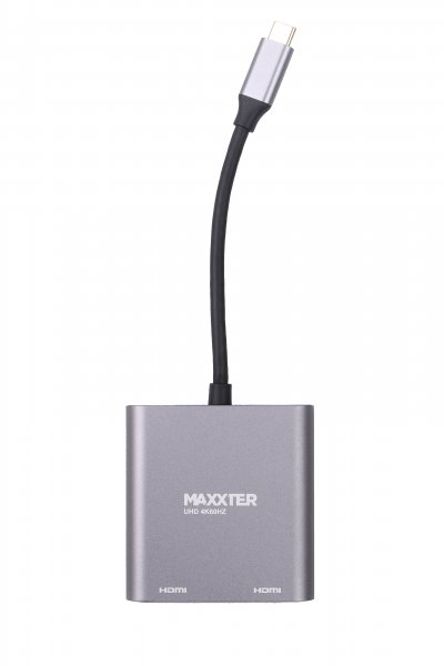 в продаже Адаптер-переходник Maxxter USB-C - 2 HDMI (V-CM-2HDMI) - фото 3