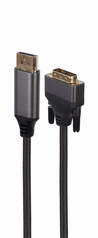 Cablexpert DisplayPort - DVI 24 +1, 4K 30Hz, 1.8 м (CC-DPM-DVIM-4K-6)