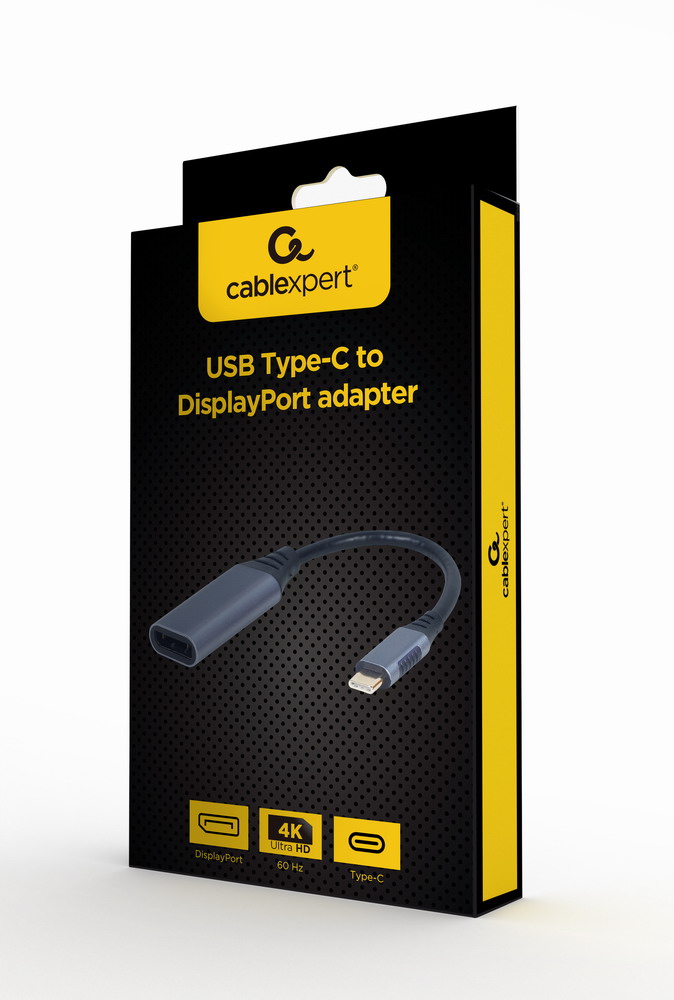 продаємо Cablexpert USB-C - DisplayPort, 4К 60 Гц (A-USB3C-DPF-01) в Україні - фото 4