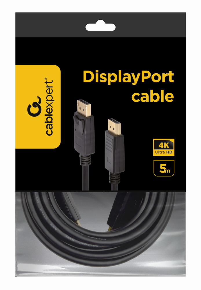 в продажу Кабель мультимедійний Cablexpert DisplayPort V1.2, 4К 60 Гц, 5 м (CC-DP2-5M) - фото 3