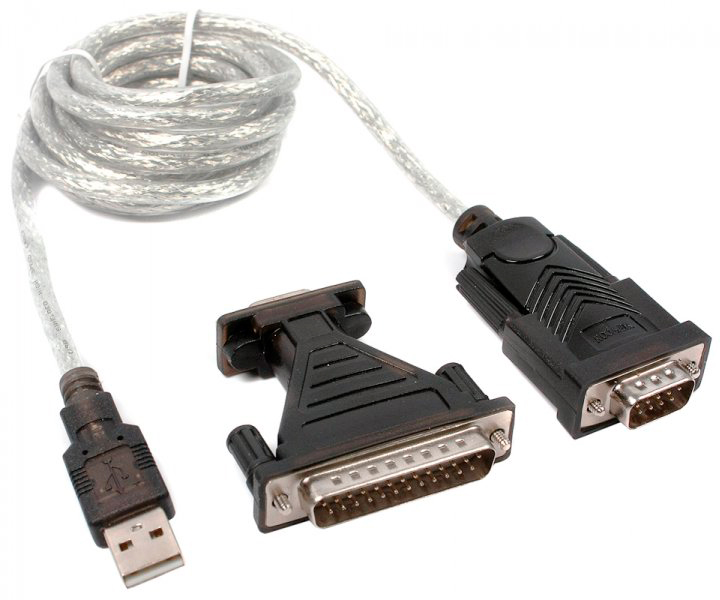 Адаптер-перехідник  Viewcon USB1.1-COM (9+25pin) (VEN09)