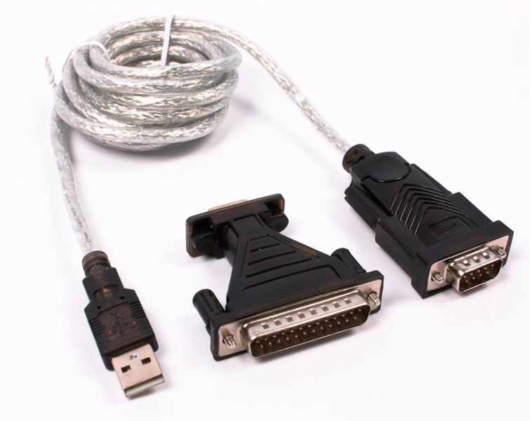 Адаптер-переходник Viewcon USB2.0-COM (9+25pin) (VEN24) в интернет-магазине, главное фото