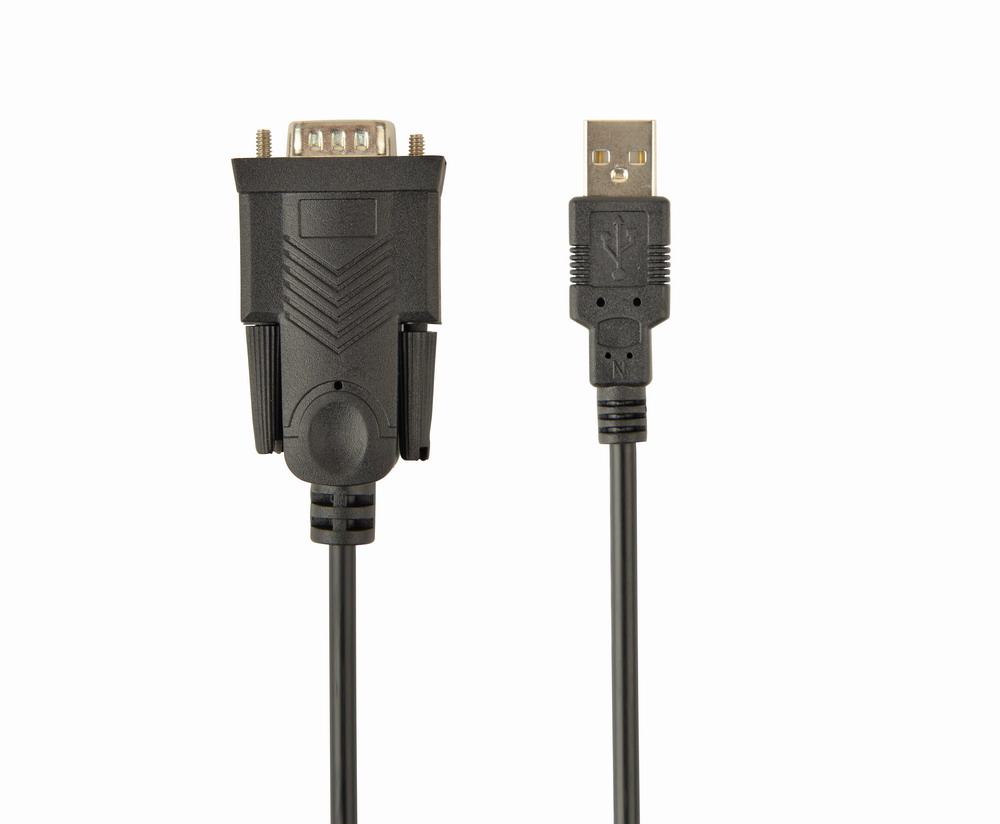 Адаптер-перехідник  Cablexpert USB АM/DB9M (serial port), 1.5 м (UAS-DB9M-02)