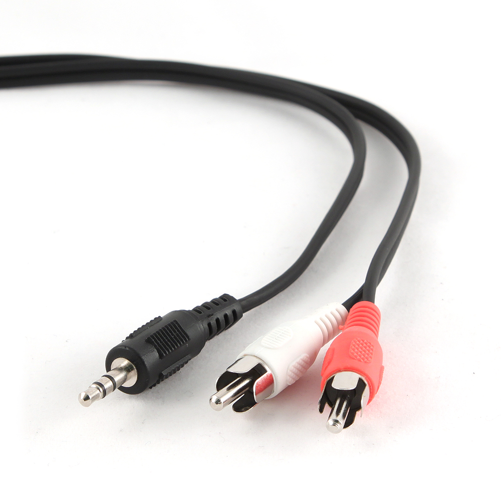 в продаже Аудио-кабель Cablexpert 3.5 мм / 2хRCA-тюльпан, 2.5 м (CCA-458-2.5M) - фото 3