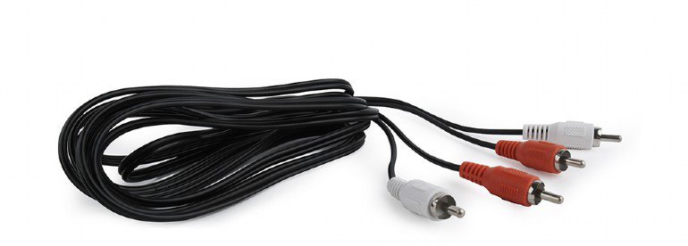 Аудіо-кабель Cablexpert 2 RCA - 2 RCA, 3 м (CCA-2R2R-10) ціна 59 грн - фотографія 2