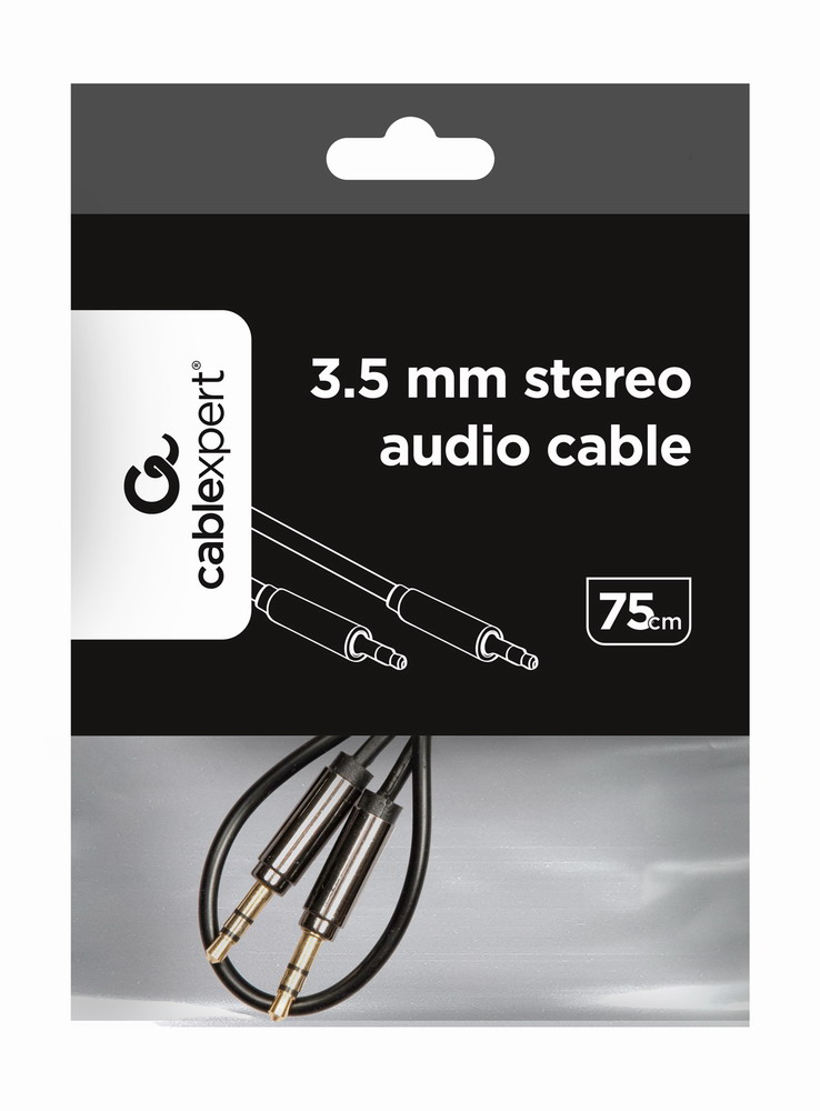 Аудио-кабель Cablexpert 3.5 мм M/M 3.5 мм, 0.75 м (CCAP-444-0.75M) цена 69 грн - фотография 2