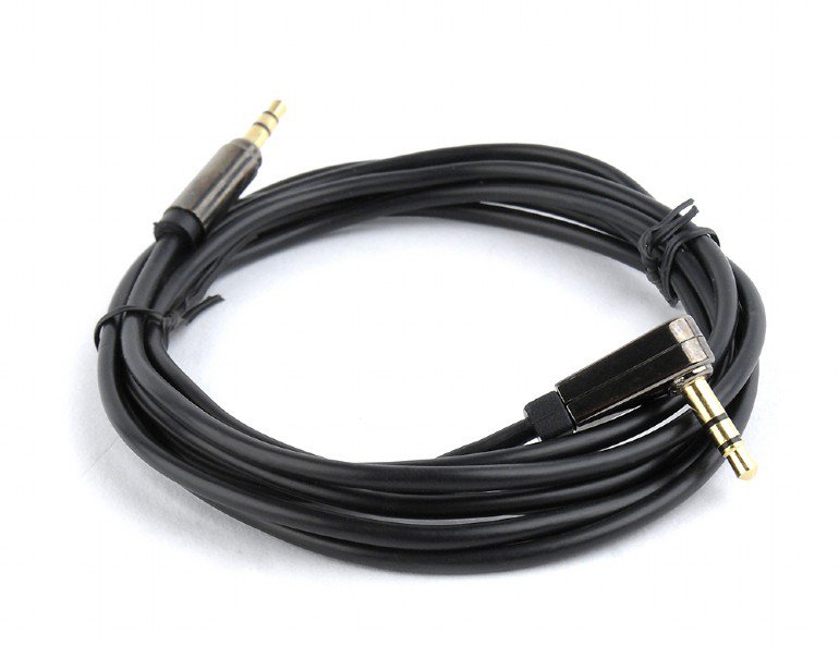 Аудіо-кабель Cablexpert 3.5 мм M/M 3.5 мм, 1 м (CCAP-444L-1M) ціна 89 грн - фотографія 2