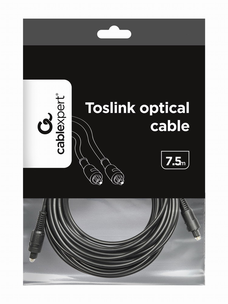 в продажу Кабель мультимедійний Cablexpert Toslink, 7.5 м (CC-OPT-7.5M) - фото 3