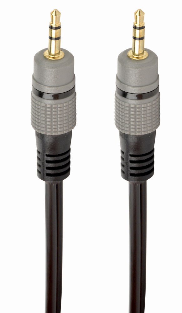 Аудіо-кабель Cablexpert 3.5 мм / 3.5мм, 1.5 м. (CCAP-3535MM-1.5M)