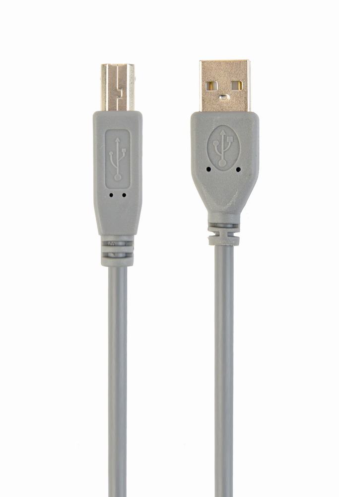 Кабель Cablexpert USB2.0 AM/BM, 1.8 м, (CCP-USB2-AMBM-6G)