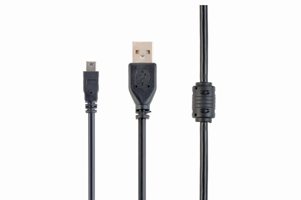 Кабель Cablexpert mini USB 2.0, AM/mini USB 5-pin, 1.8 м, (CCF-USB2-AM5P-6)