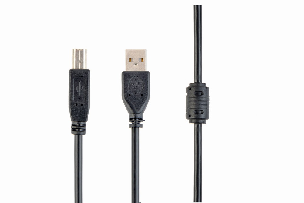 Cablexpert USB 2.0 AM/BM, 1.8 м, (CCF-USB2-AMBM-6)