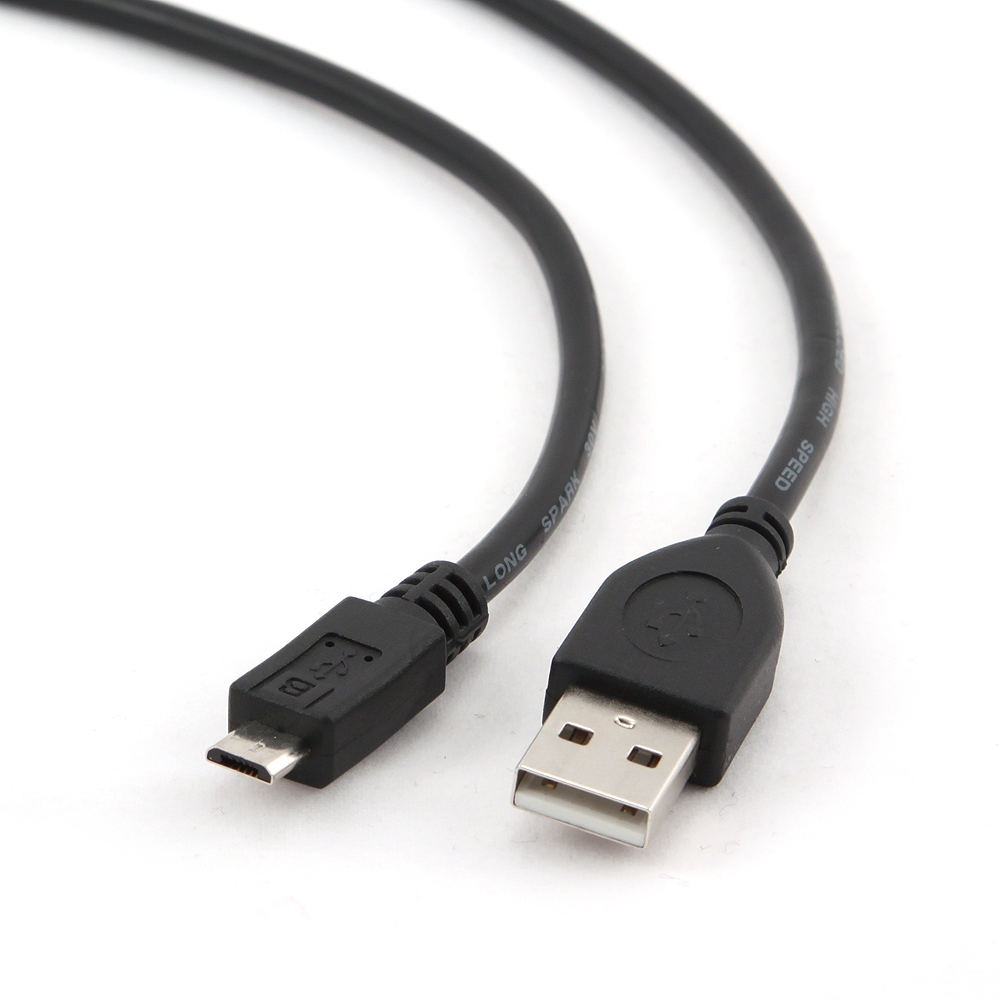 ᐉ Кабель Cablexpert micro USB2.0, AM/micro BM, 1.8 м (CCP-mUSB2-AMBM-6 ...