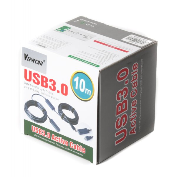 Кабель Viewcon USB 3.0 AM/AF, 10 м (VV053-10M) цена 1499.00 грн - фотография 2