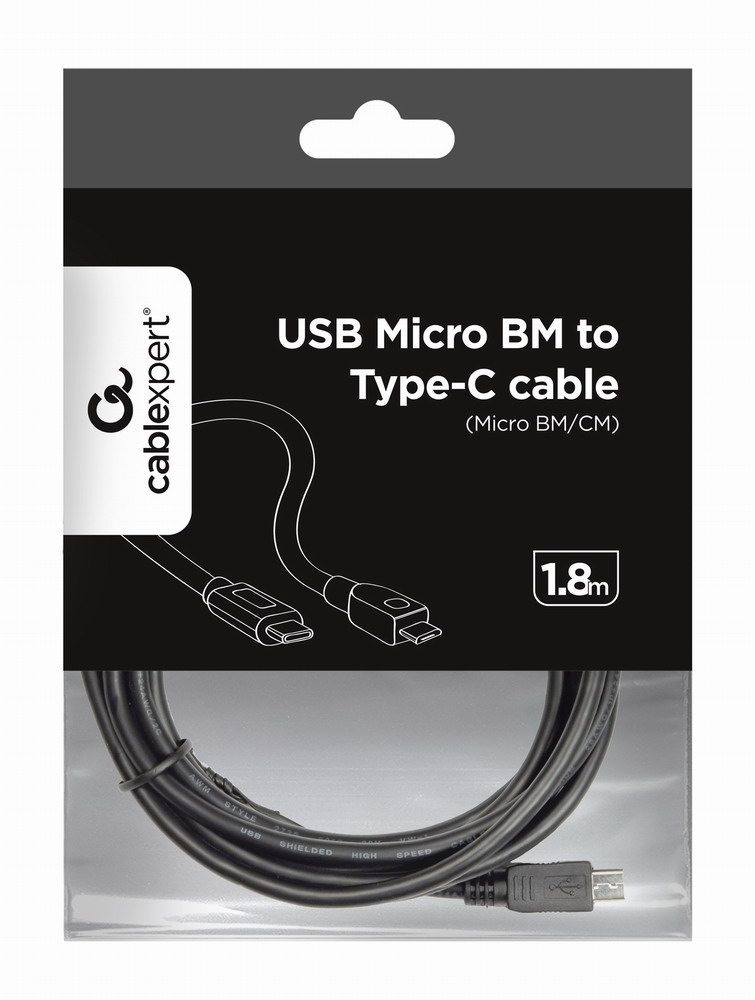 продаємо Cablexpert USB 2.0 Micro BM/CM, 1.8 м, (CCP-USB2-mBMCM-6) в Україні - фото 4