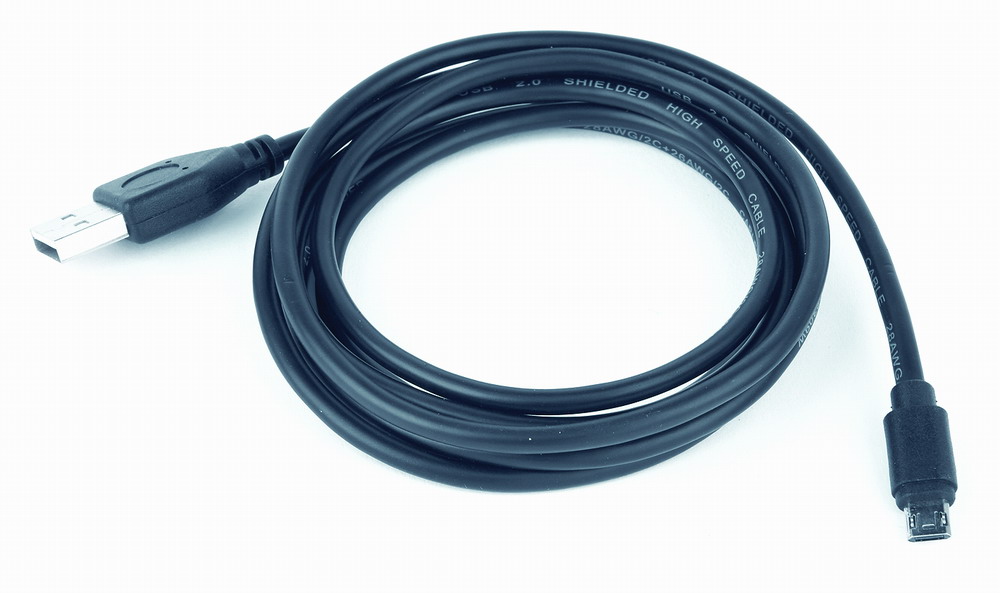 в продажу Кабель Cablexpert USB 2.0 AM/BM, 1.8 м (CC-USB2-AMmDM-6) - фото 3