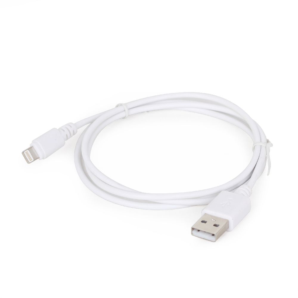 Кабель Cablexpert USB 2.0 AM/Lightning, 2.0 м (CC-USB2-AMLM-2M-W) цена 99 грн - фотография 2
