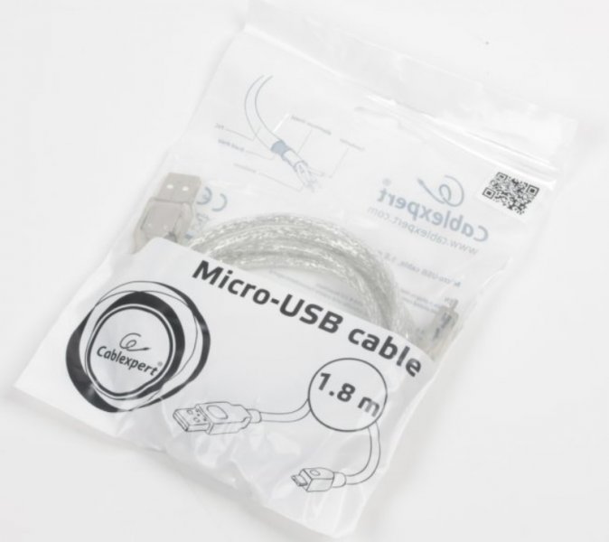 продаём Cablexpert micro USB 2.0, AM/micro BM, 1.8 м (CCP-mUSB2-AMBM-6-TR) в Украине - фото 4
